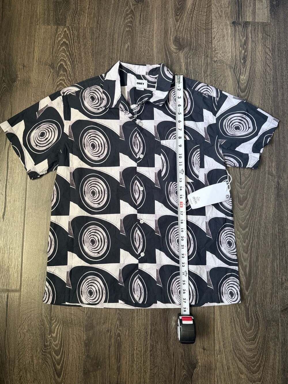 Obey Short Sleeve Button Up - Picture 3 of 4